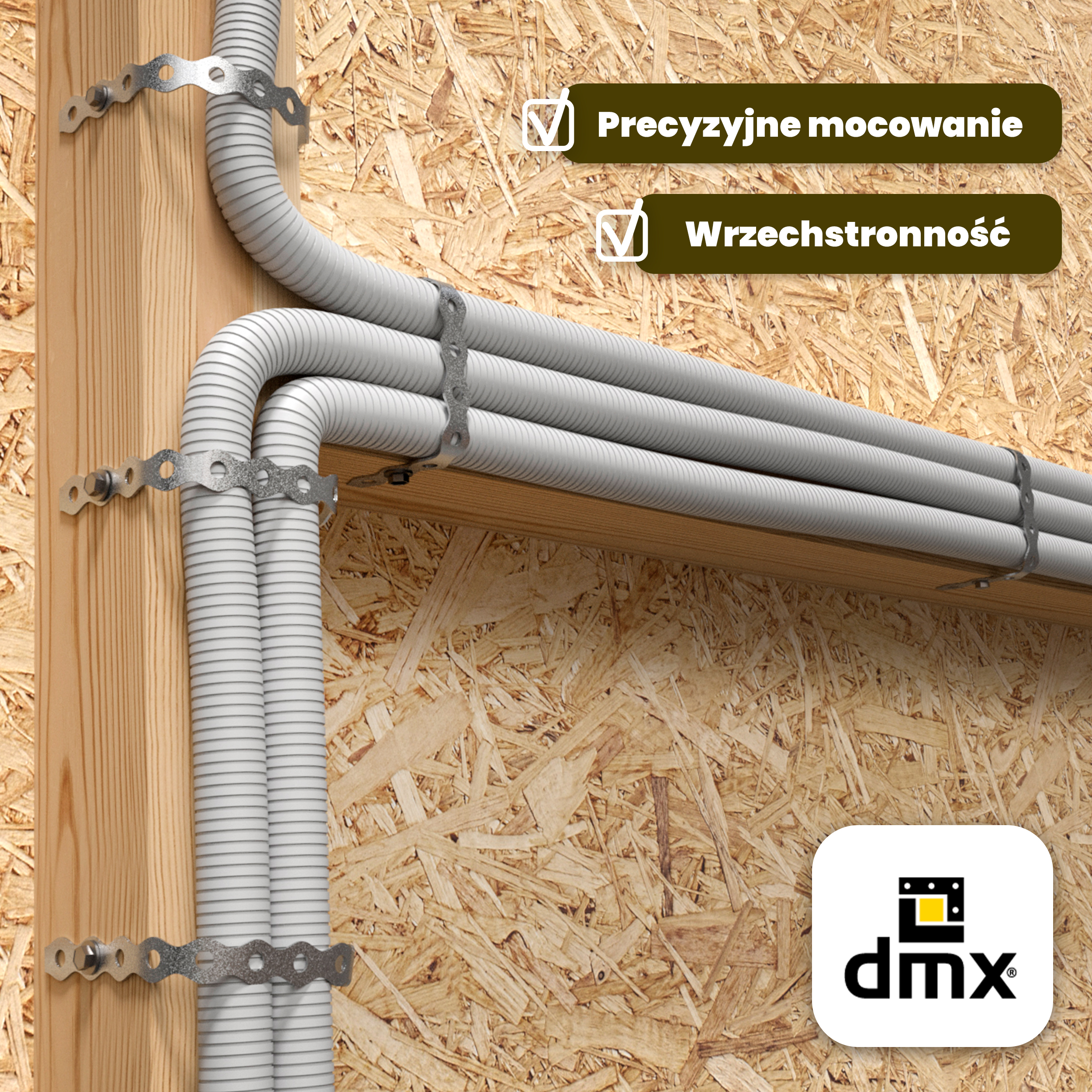 Taśma montażowa perforowana stal - TM 5 | 25 m | Srebrny | TM 5